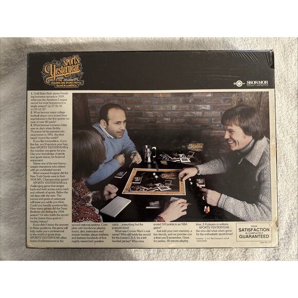 Sports Yesteryear The Number One Sports Trivia Game In America 1977 - NEW SEALED - Picture 3 of 9